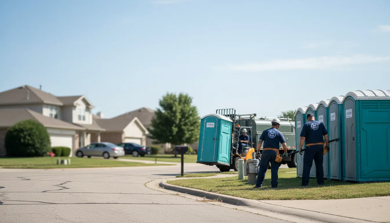 Porta Potty Rental in Wilson, KS near me